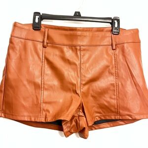 Wild fable leather shorts